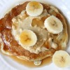 Peanut Butter-Banana Pancakes
