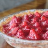 French Strawberry Glace Pie