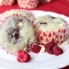 White Chocolate & Raspberry Muffins