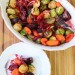 Roasted Brussels Sprouts, Beets & Carrots