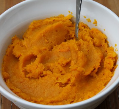 Making Pumpkin Purée