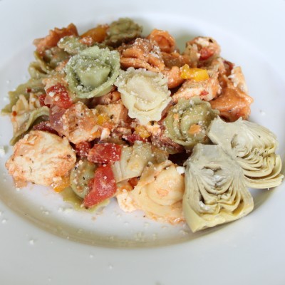 Chicken & Artichoke Tortellini Salad