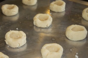 Thumbprint Cookies Ready to Bake
