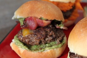 Bacon-Guacamole Slider