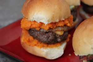 Sweet Potato & Caramelized Onion Slider