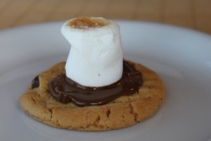 Open-Faced S'more Cookie