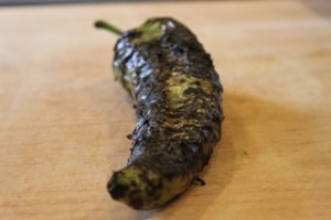 Charred Anaheim Chile