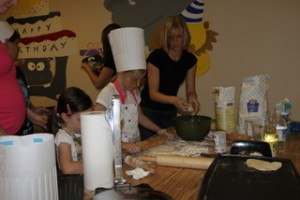 Making Flour Tortillas