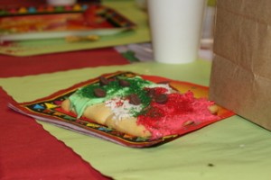 A Mexican Flag Sugar Cookie Creation