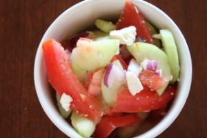 Cucumber Tomato Salad