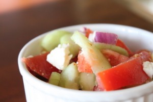 Cucumber Tomato Salad