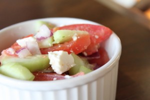 Cucumber Tomato Salad