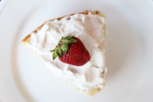 Strawberries & Cream Layer Cake