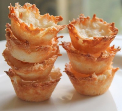 Coconut Macaroon Tart Shells 