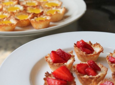 Coconut Macaroon Tart Shells 