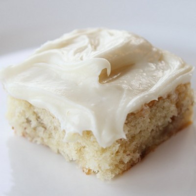 Banana Bar with Cream Cheese Frosting