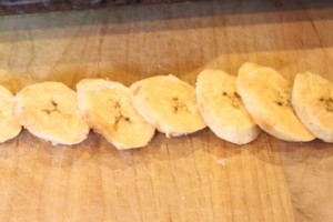 Raw Plantain Slices