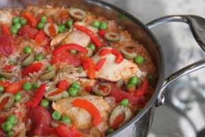 Puerto Rican Arroz con Pollo