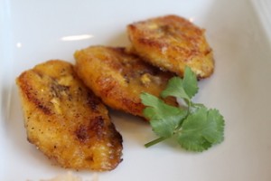 Pan-fried Plantains