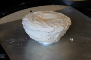 Bottom Layer of Frosting