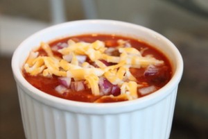 Left-over Chicken Chili