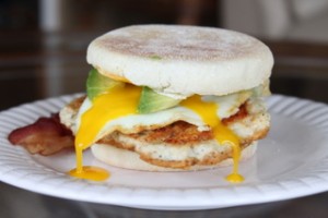 Homemade Sausage and Egg McMuffin