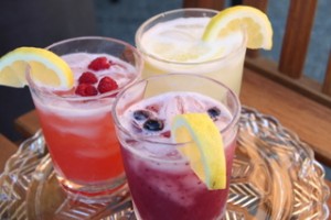 Homemade Blueberry Lemonade