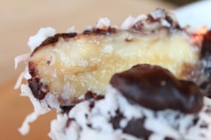Chocolate & Coconut-Covered Bananas