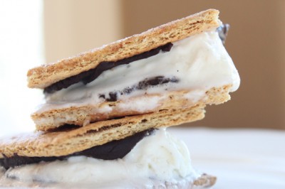 S'mores Ice Cream Sandwiches