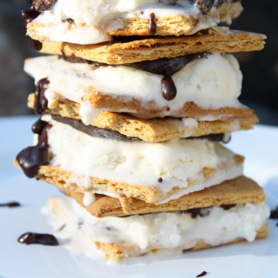 S'mores Ice Cream Sandwiches