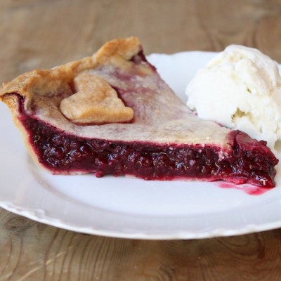 Wild Blackberry Pie