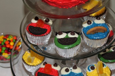 Sesame Street Cupcakes