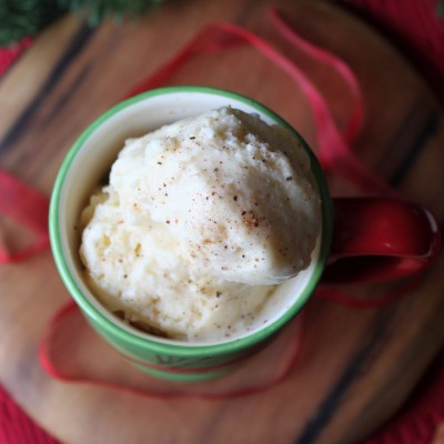 Eggnog Ice Cream