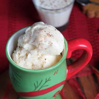 Eggnog Ice Cream