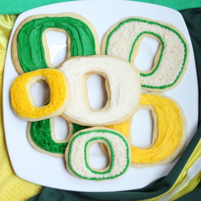 GO DUCKS! Sugar Cookies