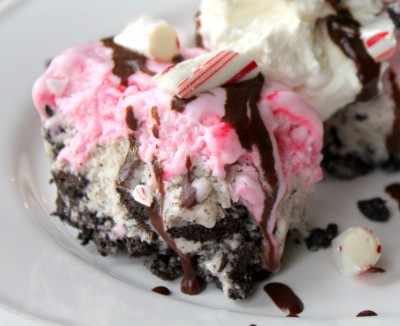 Peppermint Mud Pie Bites