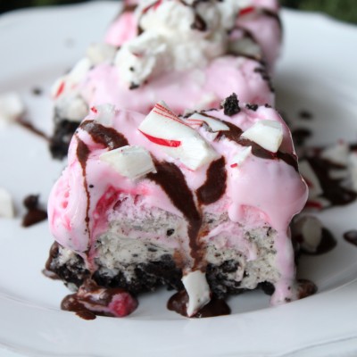 Peppermint Mud Pie Bites