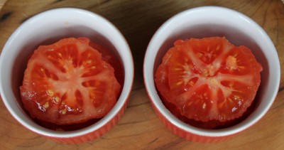 Love Apples (Baked Tomatoes) - Method