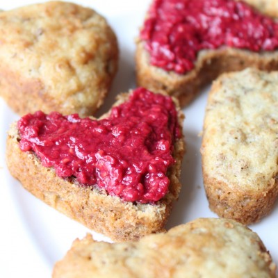 Bran Muffin Hearts