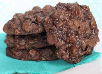 Double Chocolate Oatmeal Cookies