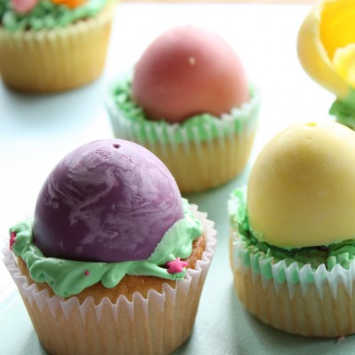 Easter Egg Cupcakes