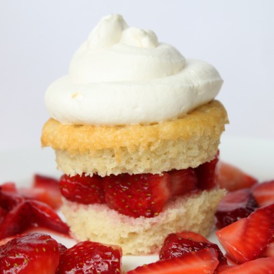 Strawberry Shortcake Cupcakes