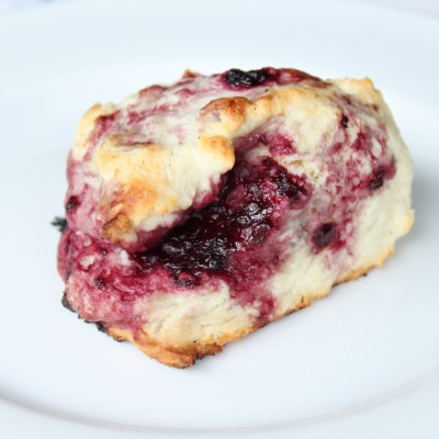 Blackberry Maple Scones