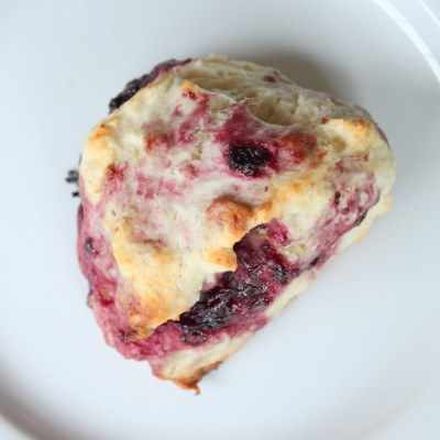 Blackberry Maple Scones