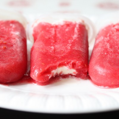 Raspberry Creamsicles