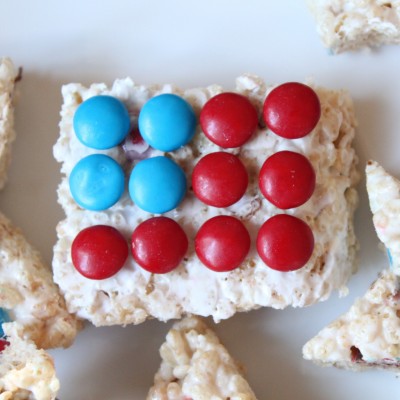 4th of July Rice Krispie Treats