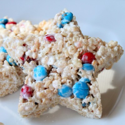 4th of July Rice Krispie Treats