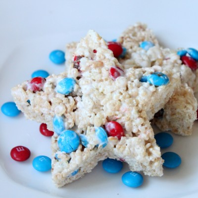 4th of July Rice Krispie Treats