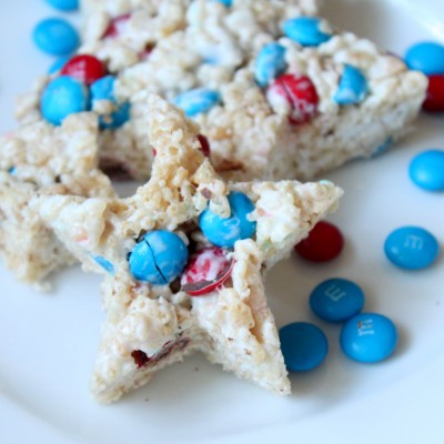 4th of July Rice Krispie Treats