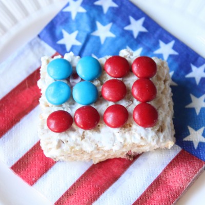 4th of July Rice Krispie Treats